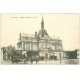 carte postale ancienne CABOURG 14. Carosse devant Hôtel de Ville