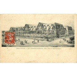 carte postale ancienne 14 DEAUVILLE. Le Normandy Hôtel 1912