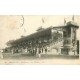 carte postale ancienne 14 DEAUVILLE. Hippodrome. Les Courses et les Tribunes. Chevaux et Jockeys. Timbre manquant