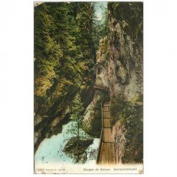 SUISSE. Gorges du Gorner 1907