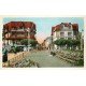 carte postale ancienne 14 DEAUVILLE. Hôtel Place Morny. Real Photo