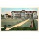 carte postale ancienne 14 DEAUVILLE. Jardins et le Royal Hôtel. Real Photo