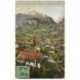 SUISSE. Meiringen mit wellhorn 1917 voir verso...