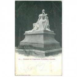SUISSE. Territet. Monument Impératrice d'Autriche 1902