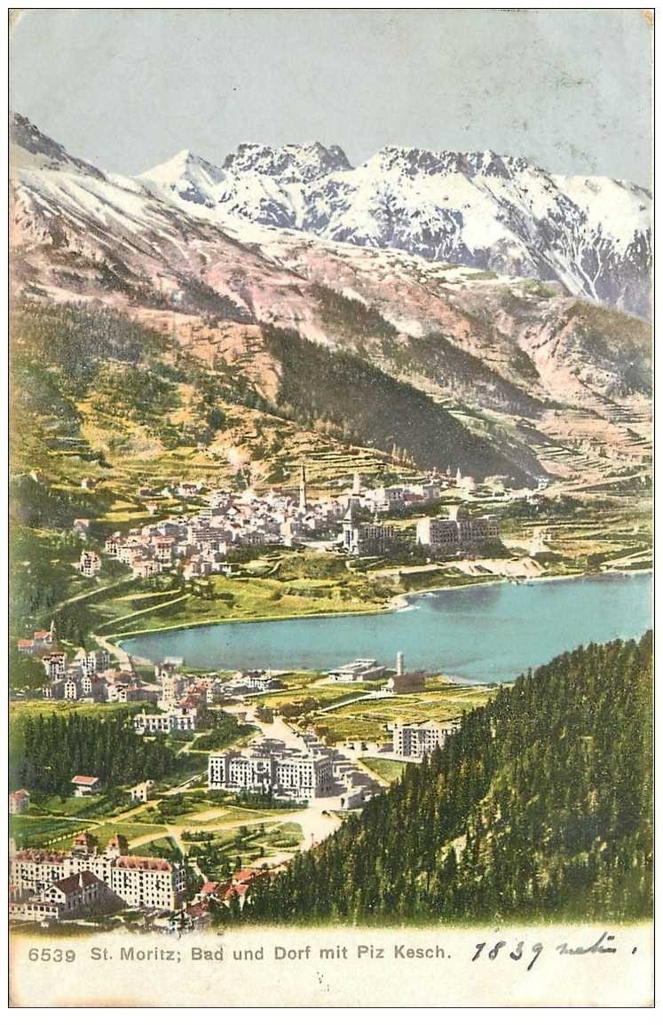 Carte Postale Ancienne Suisse – Train Express Au Saint-Gothard – Non Voyagée