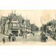 carte postale ancienne 14 DEAUVILLE. Rue du Casino 1914. Magasin Au Printemps. Timbre manquant