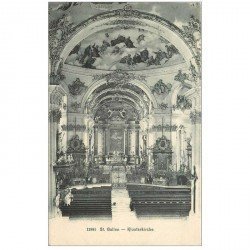 SUISSE. Saint Gallen. Klosterkirche 1907