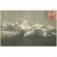 SUISSE. Vevey le Mont Blanc vu des Pléïades 1913