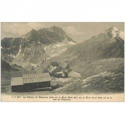 SUISSE. La Cabane et Lac de Chanrion Monts Gelé et Avril