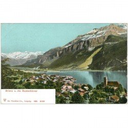 SUISSE. Brienz und die Sustenhörner vers 1900