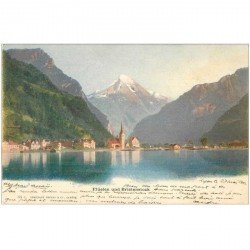 SUISSE. Elülen Flüelen und Bristenstock 1902