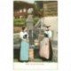 SUISSE. In Berneroberland femmes à la Fontaine
