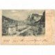 Suisse. GRINDELWALD Hôtel Eiger und Wetterhorn vers 1900 traces d'ancienneté...