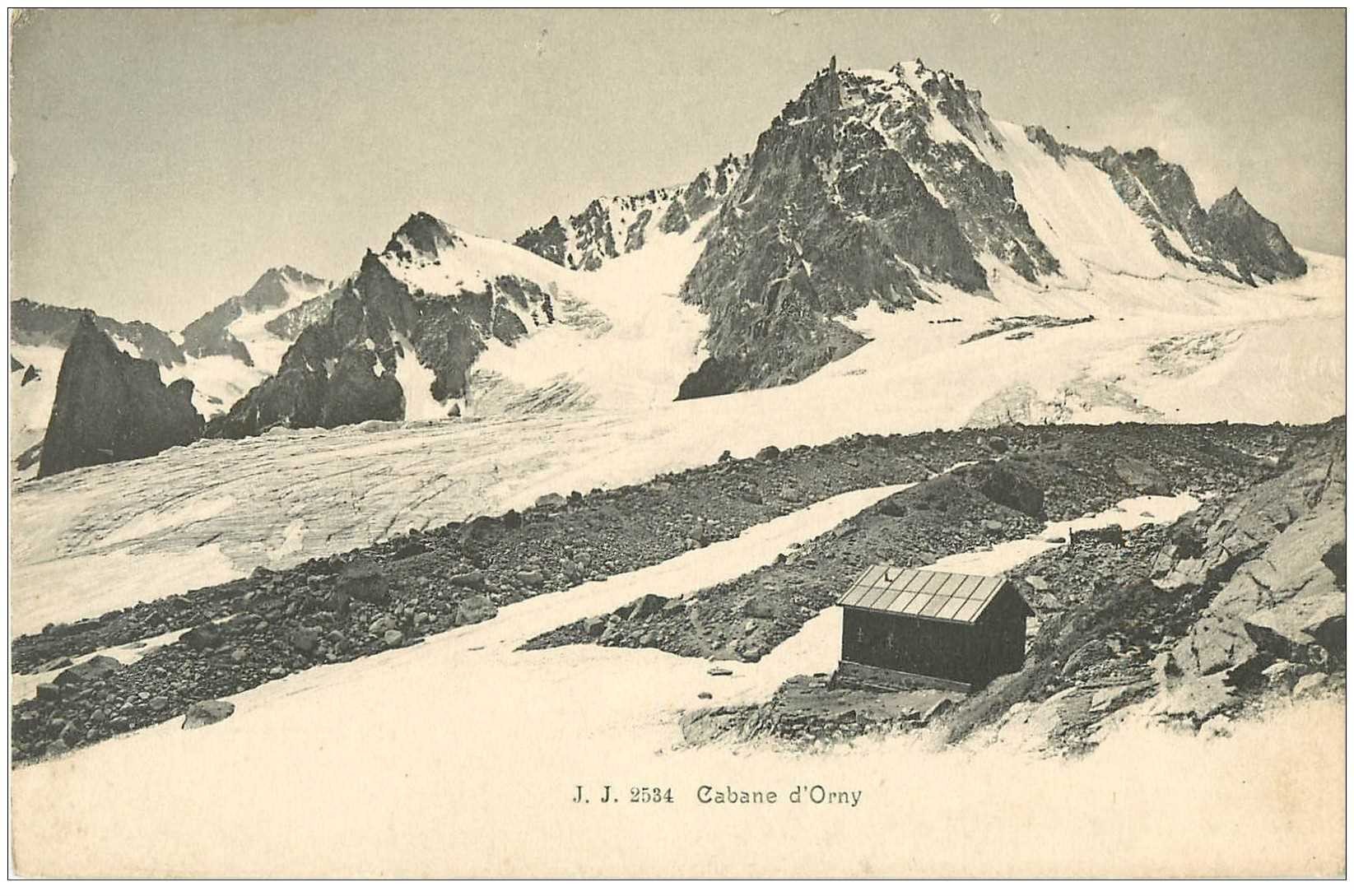 Suisse. Cabane d'Orny