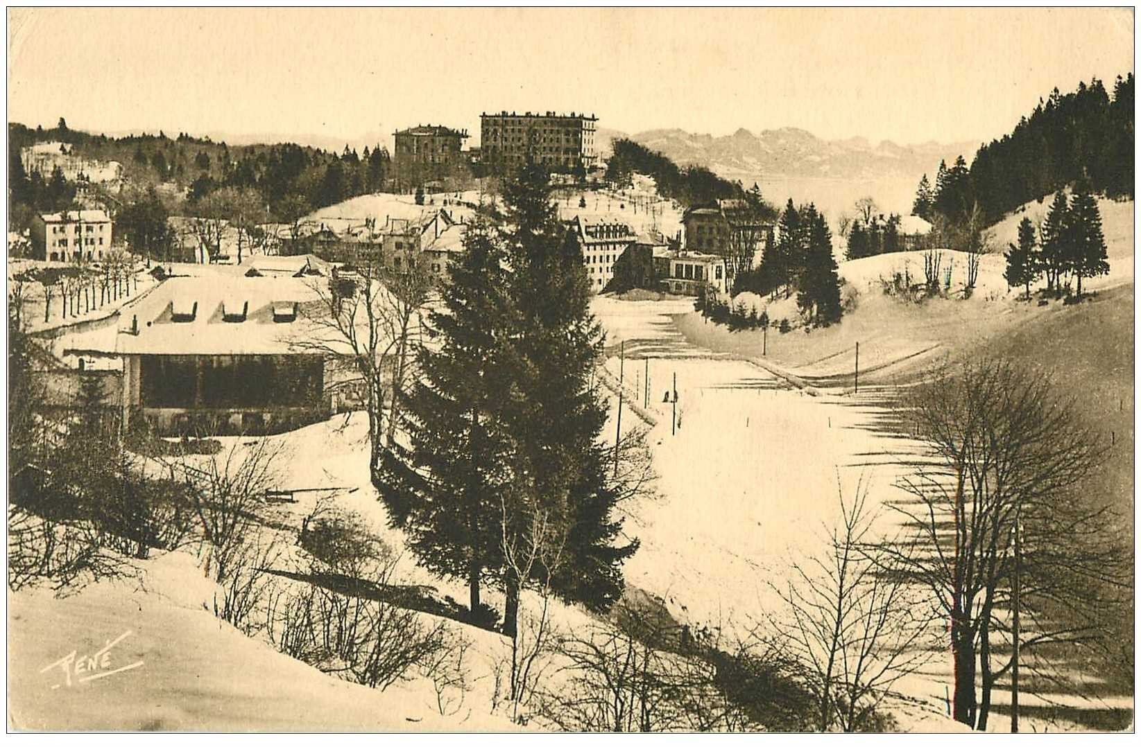 Suisse. SAINT CERGUES. Le Grand Hôtel