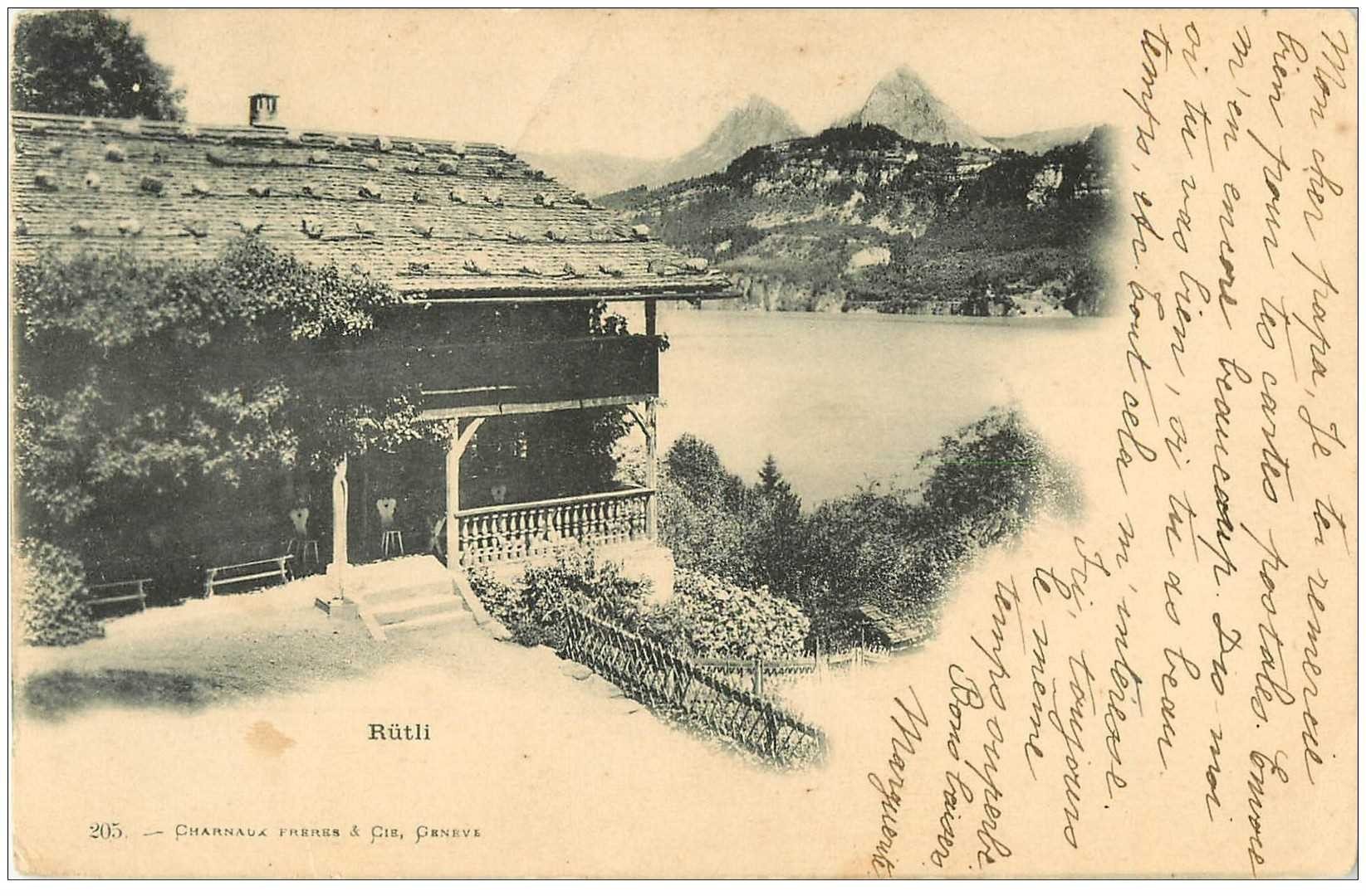 Suisse. Rütli 1902