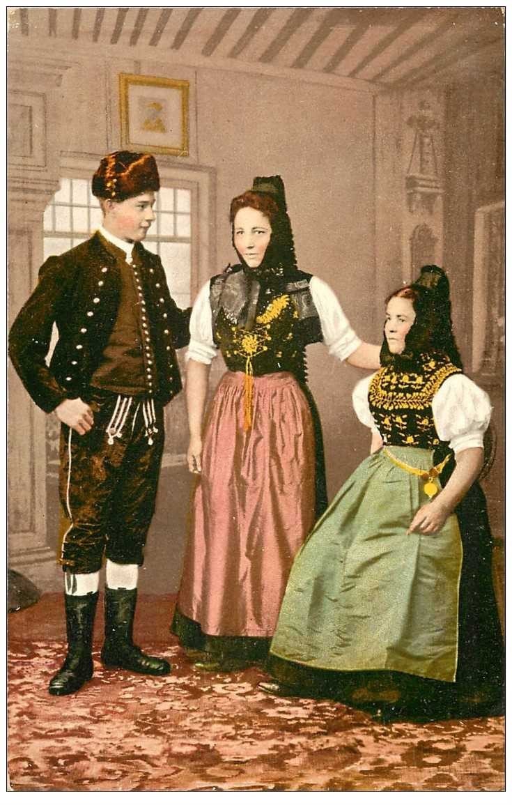 Suisse. Schwarzwälder Trachten