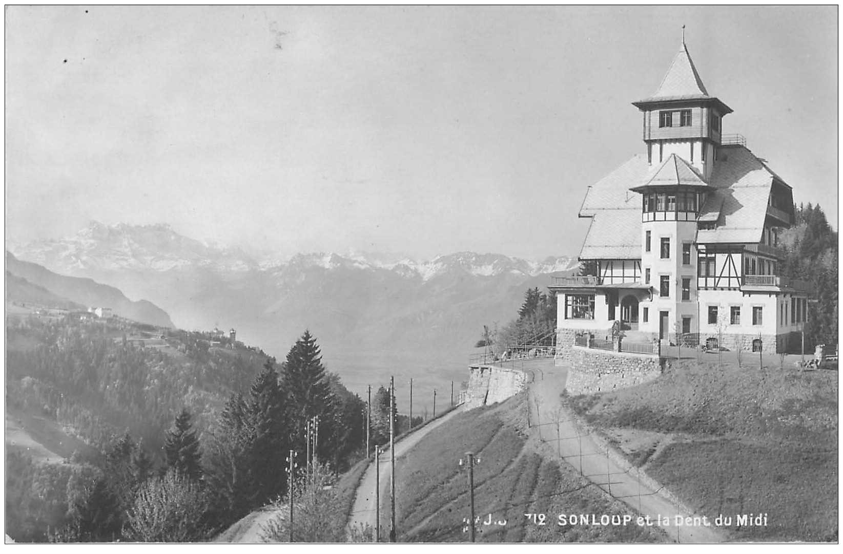 Suisse. SONLOUP et la Dent du midi