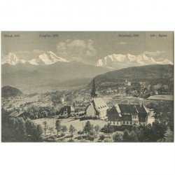 Suisse. Mônch, Jungfrau, Blümlisalp. SPIEZ