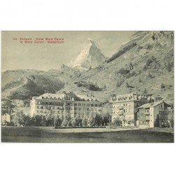 Suisse. ZERMATT. Hôtel Mont Cervin Matterhorn