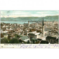 Suisse. ZÜRICH vom Polytechnikum 1904