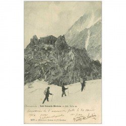 Suisse. LES GRANDS MULETS. Escaladeurs Alpinistes 1902