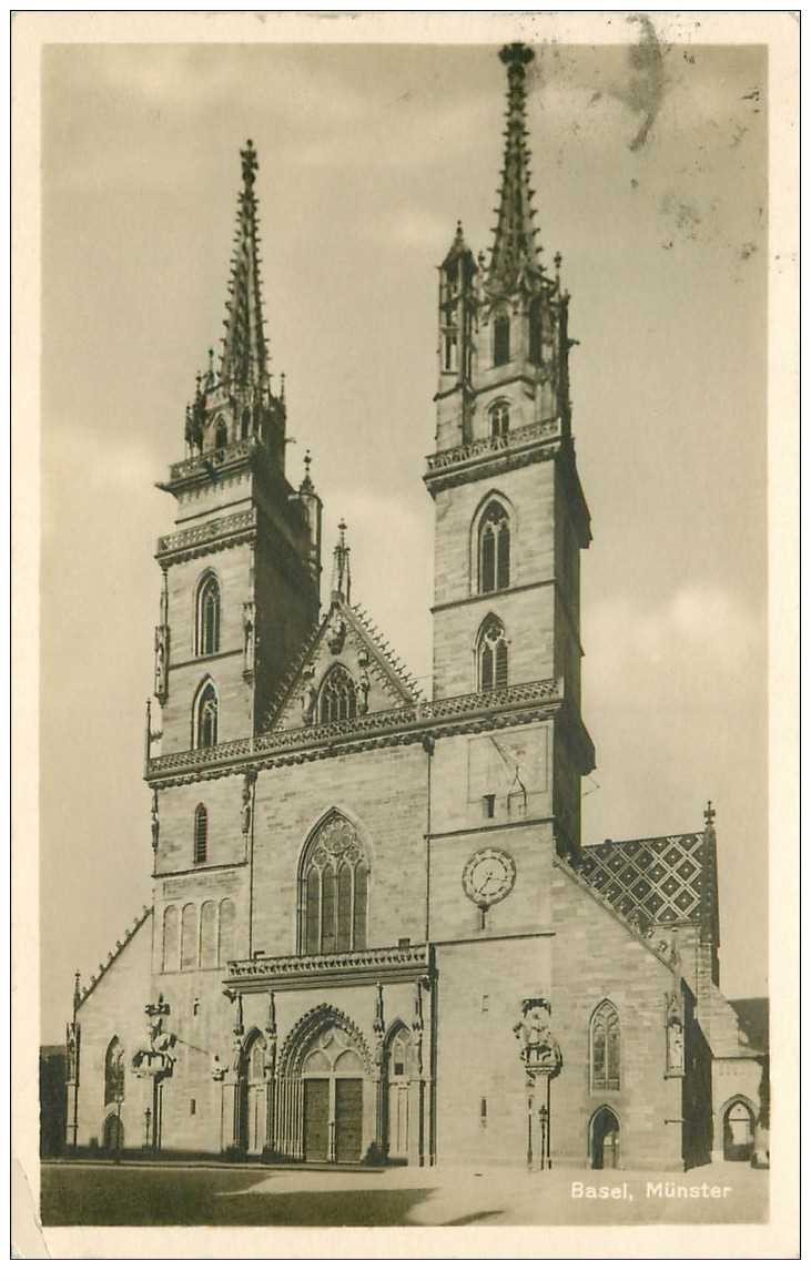 Suisse. BASEL BALE. Munster 1933