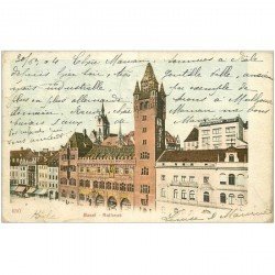 Suisse. BASEL BALE. Rathaus 1904