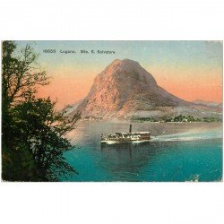 Suisse. LUGANO. Monte San Salvatore 1912
