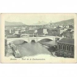 SUISSE. Genève. Pont de la Coulouvrenière