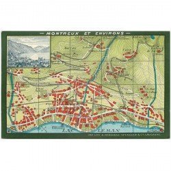 Suisse. MONTREUX et ses environs