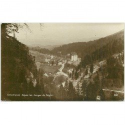 SUISSE. Valangin depuis les Gorges de Seyon 1924