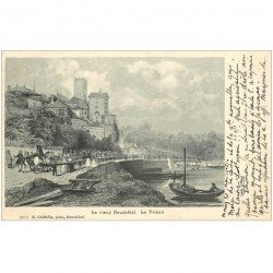 SUISSE. Neuchâtel le Vieux et sa Prison 1903