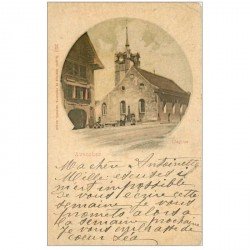 SUISSE. L'Eglise à Avenches 1900