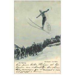 SUISSE. Der Sprung. Ski Sport le Saut 1904
