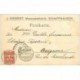 SUISSE. Carte postale entier publicitaire 1907 de Schaffhausen pour Avignon