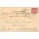 Suisse. Gruss aus INTERLAKEN 1899. Volsbank et Kurgarten. Timbrée et oblitérée en 1899 pour Puteaux...