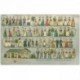 Suisse. Gruss von SCHWEIZERLAND. Costumes Suisses. Personnages gaufrés 1910 sur papier aluminé