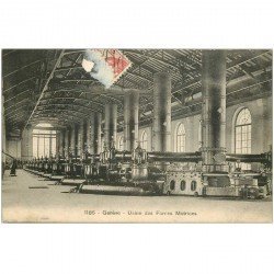 SUISSE. Genève. Usine des Forces Motrices 1909