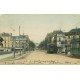 35 RENNES. Tramways et Vespasienne Avenue de la Gare 1909