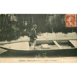 78 ANDRESY DENOUVAL. Pêcheur le Père " La Brême " 1917