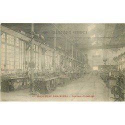 71 MONTCEAU-LES-MINES. Ateliers d'ajustage à l'Usine