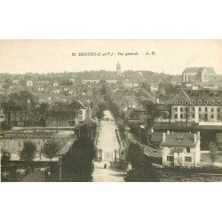 35 RENNES. Vue générale sur la Ville