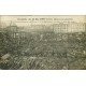 PARIS XVIII. Incendie des Ateliers Hermann-Lachapelle en 1907. Photo carte postale ancienne
