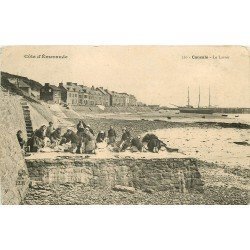 35 CANCALE. Lavandières Laveuses au Lavoir 1905