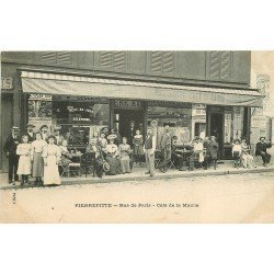 93 PIERREFITTE SUR SEINE. Café de la Mairie Rue de Paris