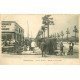 93 SAINT-OUEN. Marché à la Ferraille Avenue Michelet devant Restaurant Aux Vendanges du Petit Bourgogne 1904