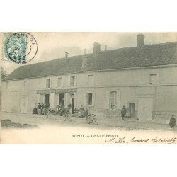 60 ROSOY. Le Café Besson devenu le Café Fouet 1904