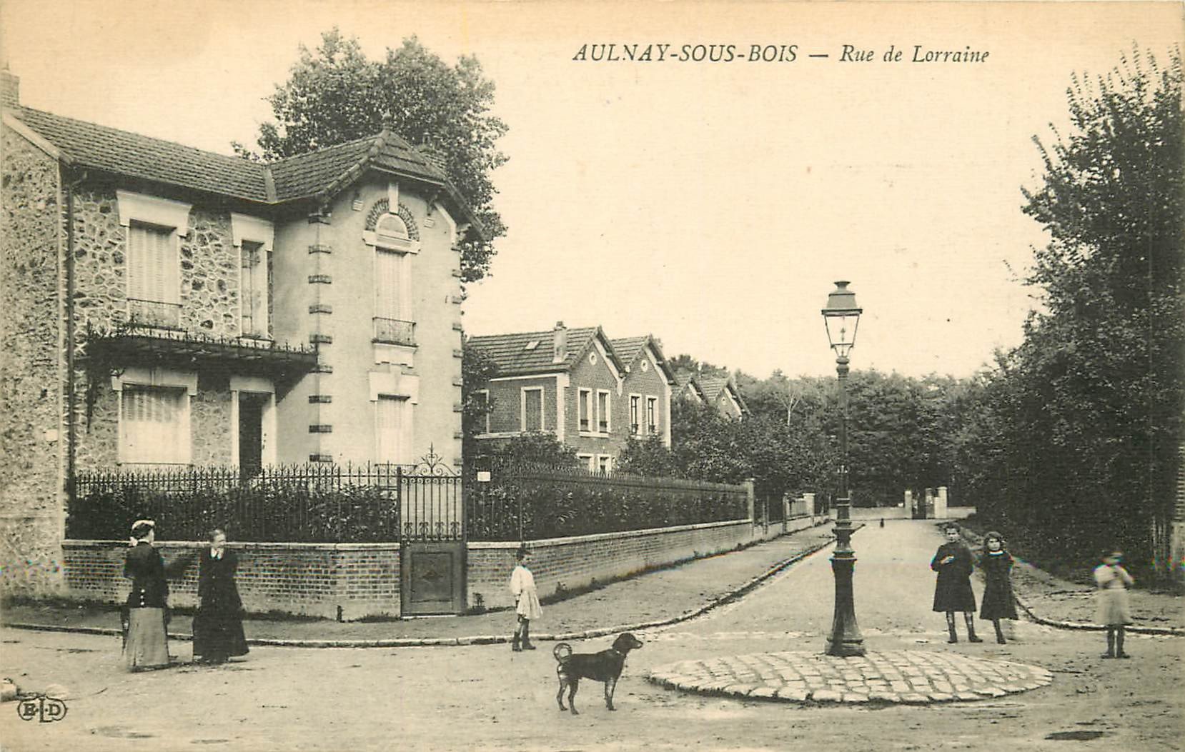 93 AULNAY-SOUS-BOIS. Rue de Lorraine