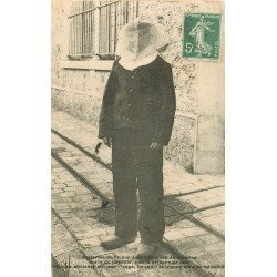 94 FRESNES. Uniforme de Prison avec capuchon en étamine vers 1908